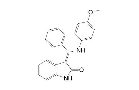 3-[1-(4-Methoxyphenylamino)-1-phenylmeth-(Z)-ylidene]indolin-2-one