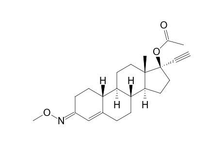 17.ALPHA.-ETHYNYL-ESTR-4-ENE-17.BETA.-OL-3-ONE(3-O-METHYLOXIME-17.BETA.-ACETATE)