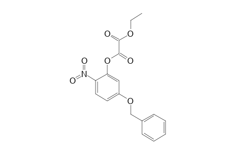 (5-Benzyloxy-2-nitrophenyl)-ethyl-oxalate