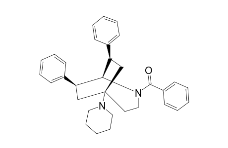 (E)-(7RS,8RS)-(+/-)-2-BENZOYL-7,8-DIPHENYL-5-PIPERIDINO-2-AZABICYCLO-[3.2.2]-NONANE
