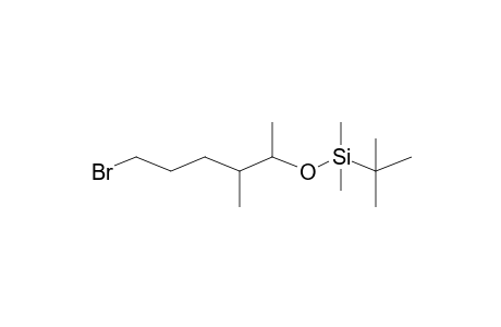 [(5-Bromo-1,2-dimethylpentyl)oxy](tert-butyl)dimethylsilane