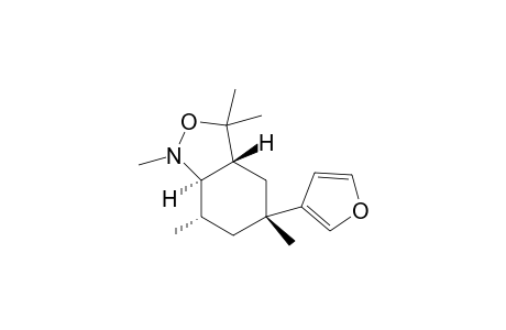 rac-(3aR,5R,7S,7aR)-5-(furan-3-yl)-1,3,3,5,7-pentamethyloctahydrobenzo[c]isoxazole