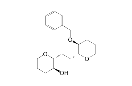 (2R,3S)-2-[2-[(2R,3S)-3-benzoxytetrahydropyran-2-yl]ethyl]tetrahydropyran-3-ol