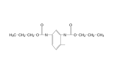 (4-methyl-m-phenylene)dicarbamic acid, dipropyl ester