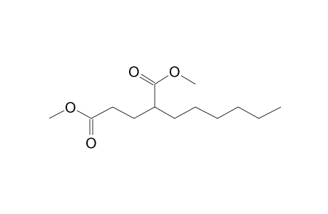 2-Hexylpentanedioic acid, 2me derivative