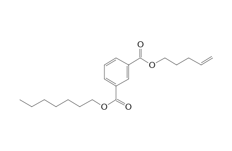 Isophthalic acid, heptyl pent-4-enyl ester