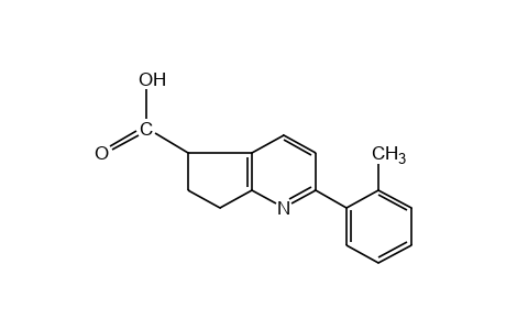 6,7-dihydro-2-o-tolyl-5H-1-pyrindine-5-carboxylic acid