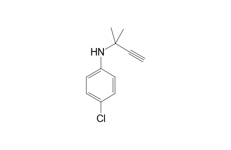 4-Chloro-N-(1',1'-Dimethyl-2'-propynyl)aniline