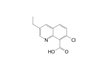 7-Chloro-3-ethyl-quinoline-8-carboxylic acid