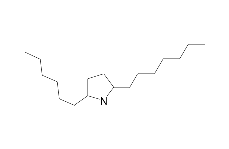 2-Hexyl-5-heptyl-pyrrolidine