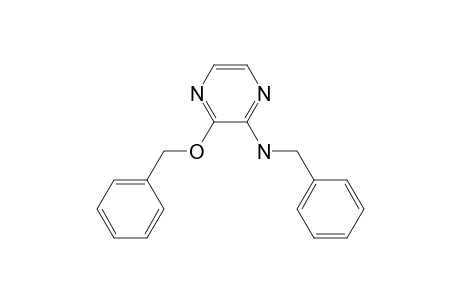 Pyrazinamine, 3-(phenylmethoxy)-N-(phenylmethyl)-