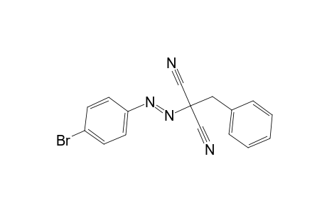 2-Benzyl-2-[(Z)-(4-bromophenyl)diazenyl]malononitrile