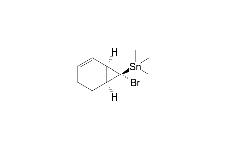 (1-ALPHA,6-ALPHA,7-BETA)-7-BrOMO-7-TRIMETHYLSTANNYLBICYClO-[4.1.0]-HEPT-2-ENE