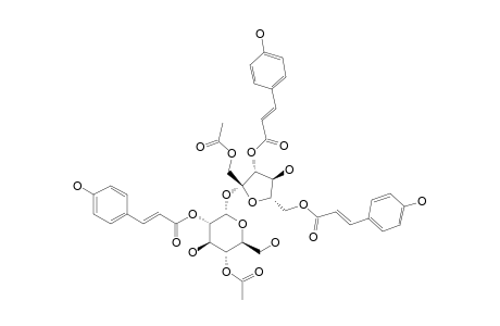 BETA-D-(1-O-ACETYL-3,6-O-PARA-E-DICOUMAROYL)-FRUCTOFURANOSYL-ALPHA-D-(4'-O-ACETYL-2'-O-PARA-E-COUMAROYL)-GLUCOPYRANOSIDE