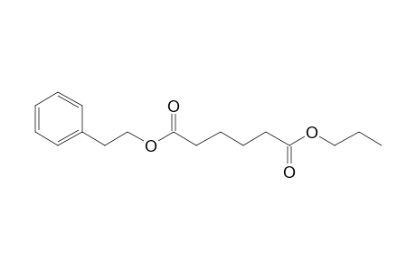 Adipic acid, 2-phenylethyl propyl ester