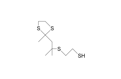 2-(5-MERCAPTO-2,2-DIMETHYL-3-THIAPENTYL)-2-METHYL-1,3-DITHIOLAN