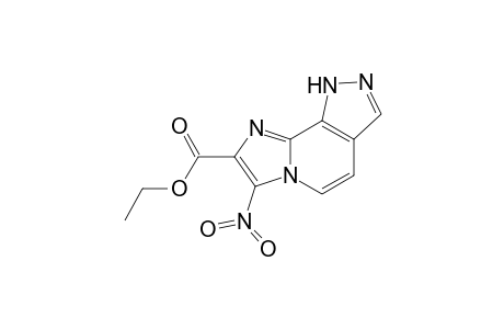 Ethyl 7-nitro-1H-imidazo[1,2-a]pyrazolo[3,4-c]pyridine-8-carboxylate