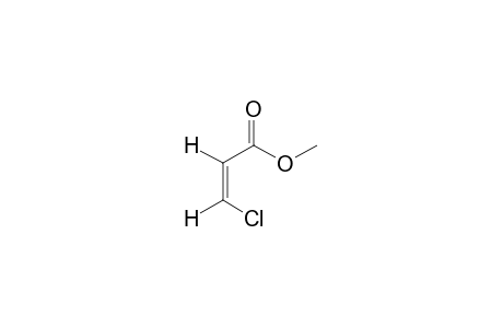 cis-3-chloroacrylic acid, methyl ester