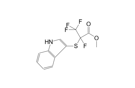 methyl 2,3,3,3-tetrafluoro-2-(1H-indol-3-ylsulfanyl)propanoate