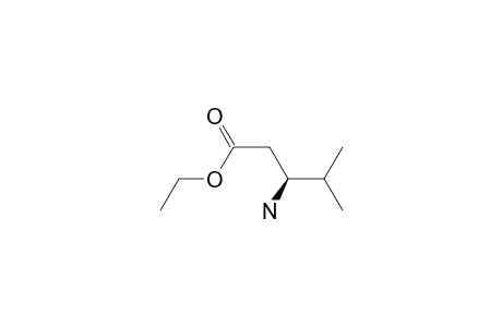 Ethyl (3S)-3-amino-4-methylpentanoate