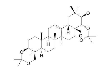 3,24;16,22-DI-O,O-ISOPROPYLIDENE-PROTOESCIGENIN