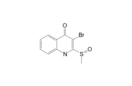 3-BROMO-1,4-DIHYDRO-2-METHYLSULFINYL-4-QUINOLINONE