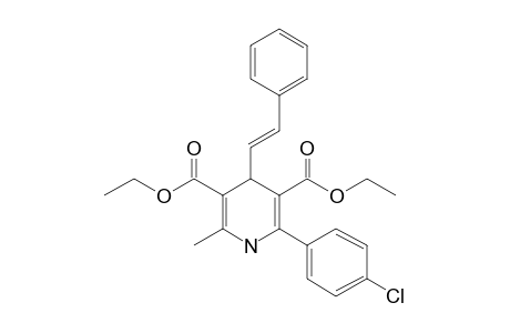 1,4-Dihydropyridine, 3,5-di[ethoxycarbonyl]-6-methyl-2-[4-chlorophenyl]-