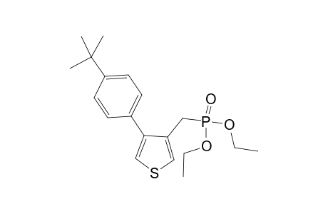 Diethyl ((4-(4-(t-butyl)phenyl)thiophen-3-yl)methyl)phosphonate