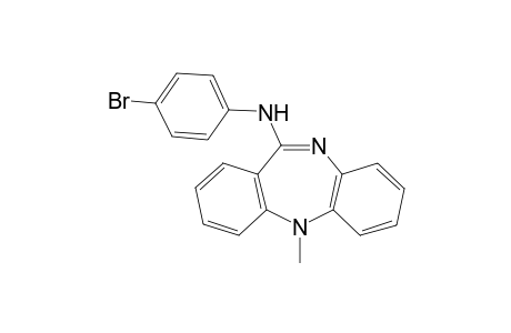 (5-N-Methyl)-11-(p-bromoaniline)-5H-dibenzo[b,e][1,4]diazepines