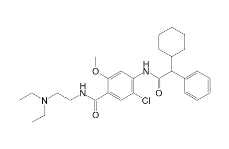 6'-Chloro-2-cyclohexyl-4'-{[2-(diethylamino)ethyl]carbamoyl}-2-phenyl-m-acetanisidide