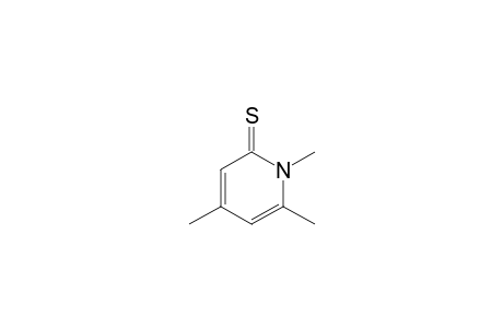 2(1H)-Pyridinethione, 1,4,6-trimethyl-
