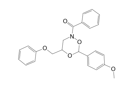 [6-(4-methoxyphenyl)-4-(phenoxymethyl)-1,5,2-dioxazinan-2-yl]-phenyl-methanone