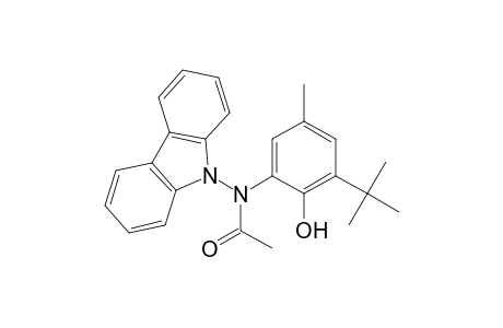 N-(3-tert-butyl-2-hydroxy-5-methyl-phenyl)-N-carbazol-9-yl-acetamide