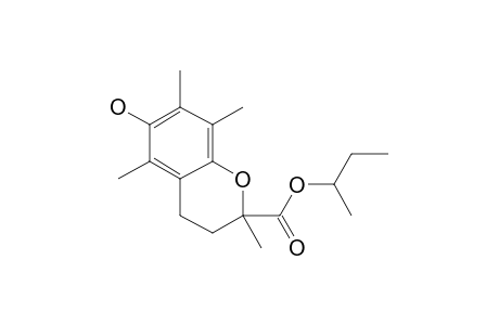 6-Hydroxy-2,5,7,8-tetramethylchroman-2-carboxylic acid, 2-butyl ester