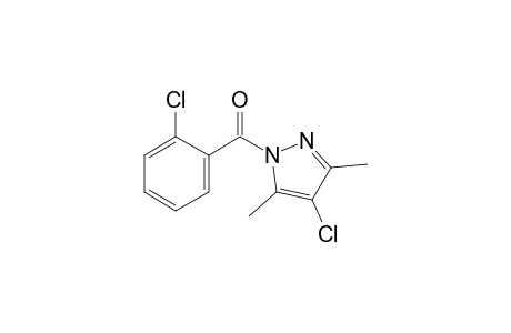 (4-chloro-3,5-dimethyl-1H-pyrazol-1-yl)(2-chlorophenyl)methanone