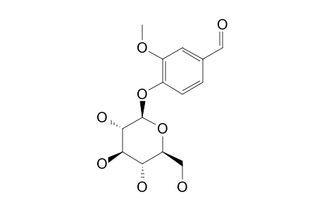 VANILLIN-4-O-BETA-D-GLUCOPYRANOSIDE