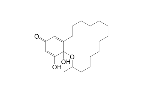 2H-1-Benzoxacyclohexadecin-16(18ah)-one, 3,4,5,6,7,8,9,10,11,12,13,14-dodecahydro-18,18a-dihydroxy-2-methyl-