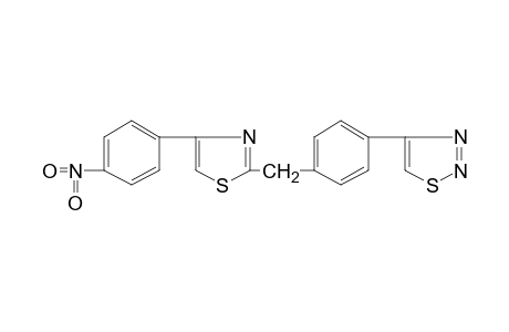4-{alpha-[4-(p-nitrophenyl)-2-thiazolyl]-p-tolyl}-1,2,3-thiadiazole