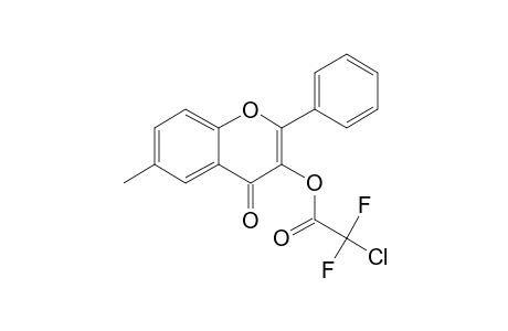 3-Hydroxy-6-methylflavone, chlorodifluoroacetate