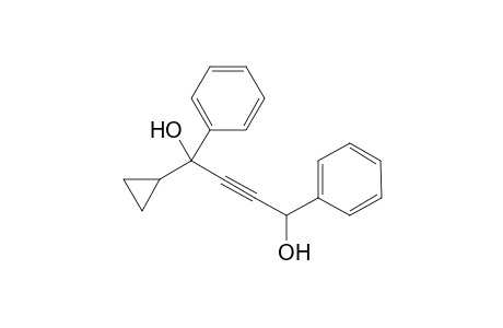 1-Cyclopropyl-1,4-diphenylbut-2-yne-1,4-diol