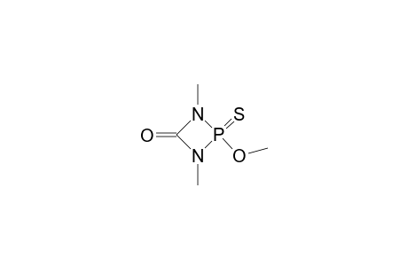 1,3-DIMETHYL-2-METHOXY-2-THIA-1,3-DIAZA-2-LAMBDA-(4)-PHOSPHETIDINE-4-ONE