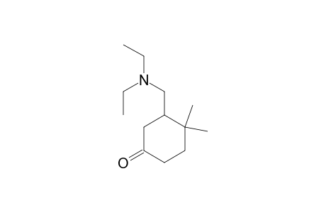 3-(Diethylamino-methyl)-4,4-dimethyl-cyclohexanone