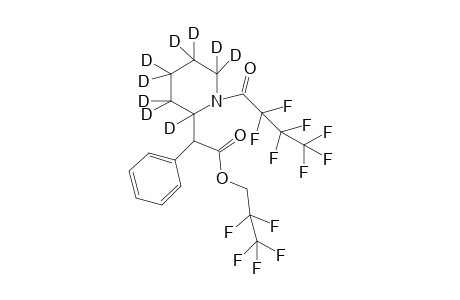 Ritalinic acid-D9 isomer-1 HFB PFP    @