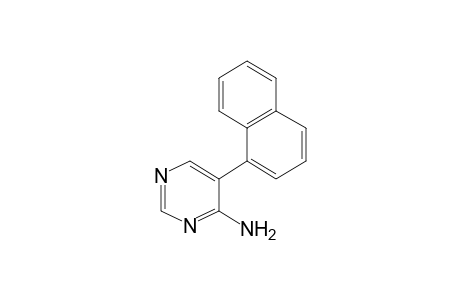 4-Amino-5-(1-naphthyl)pyrimidine