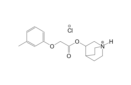 3-{[(3-methylphenoxy)acetyl]oxy}-1-azoniabicyclo[2.2.2]octane chloride