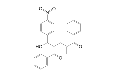 (anti)-2-[(Hydroxy)(p-nitrophenyl)methyl]-4-methylidene-1,5-diphenylpentane-1,5-dione