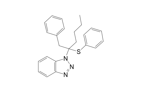 1-(1-benzyl-1-phenylsulfanyl-pentyl)benzotriazole