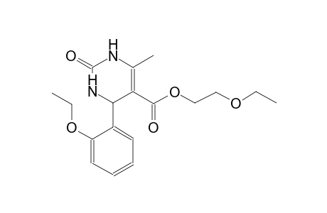 2-Ethoxyethyl 4-(2-ethoxyphenyl)-3,4-dihydro-6-methyl-2(1H)-oxopyrimidine-5-carboxylate
