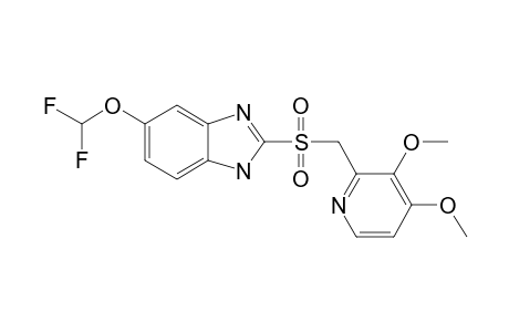 IMPURITY-II;5-(DIFLUOROMETHOXY)-2-[[(3,4-DIMETHOXY-2-PYRIDINYL)-METHYL]-SULFONYL]-1-H-BENZIMIDAZOLE