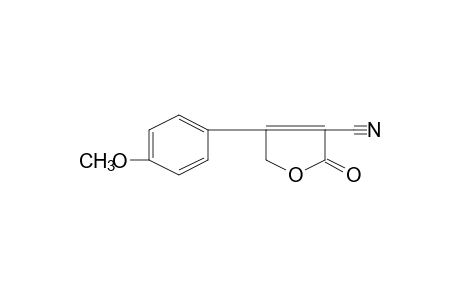 2,5-Dihydro-4-(p-methoxyphenyl)-2-oxo-3-furonitrile